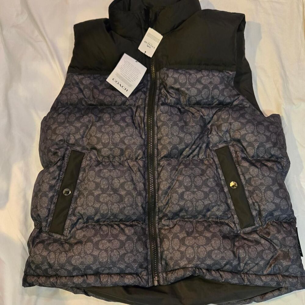 Coach Men's Black Gilet